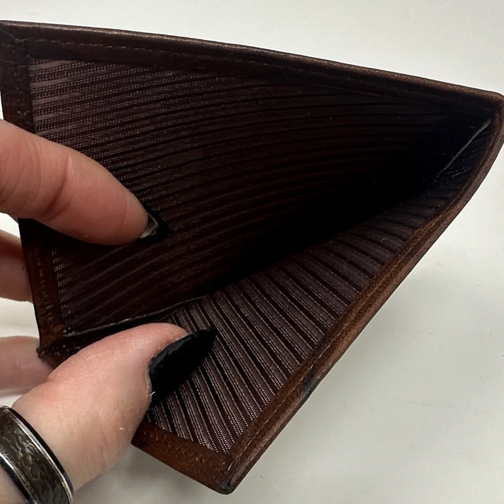 Prince Gardner's Royalle Collection Brown Leather Wallet